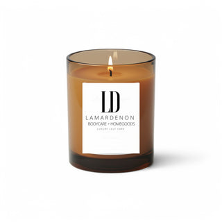 Smokey Peach + Smooth Whiskey 8oz Candle