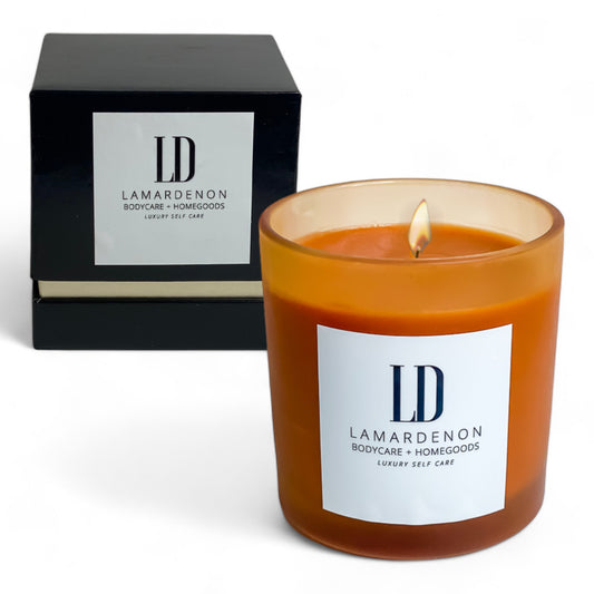 Smokey Peach + Smooth Whiskey 8oz Candle
