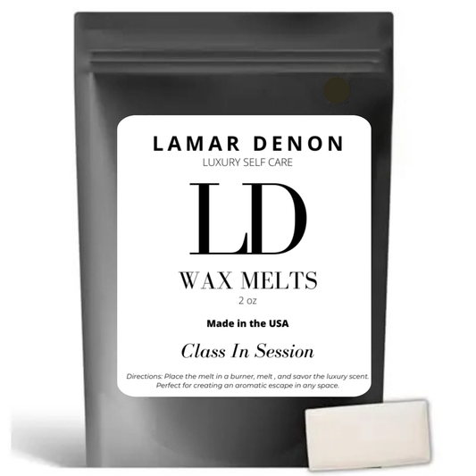 Lamar Denon Class In Session Coconut Wax Melts | Highend Luxury Chocolate style scent | 4 count | Home Fragrance for Candle Wax Warmer | Clean Burn Coconut wax | Wax Melt for Men | Unisex Wax Melt